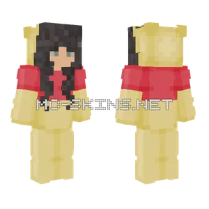Golden Queen Crown Minecraft skin