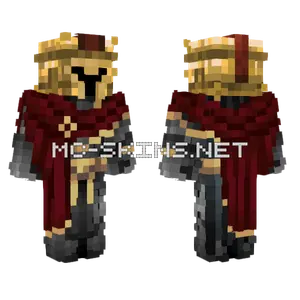 Golden Royal Guard Minecraft skin