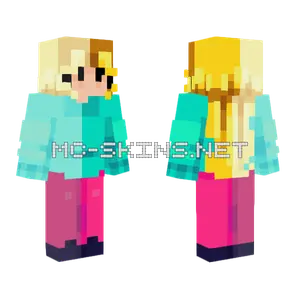 Good Vs Bad Colors Minecraft skin