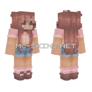 Goodbye Summer Girl Minecraft skin