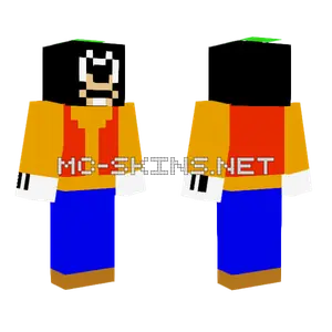 Goofy Outfit Minecraft skin
