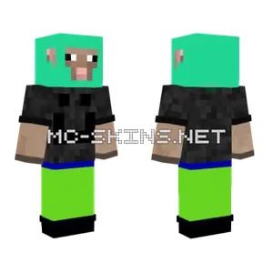 Goofy Sheep Minecraft skin