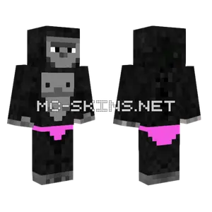 Gorilla Underwear Minecraft skin