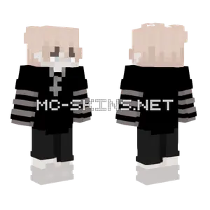 Goth Girl Skin Minecraft skin