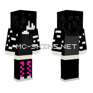 Goth Punk Minecraft skin