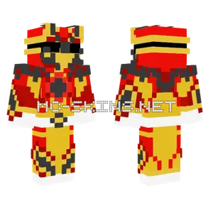 Gozyu Phoenix Wild Power Up Minecraft skin