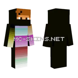 Gradient Man Minecraft skin