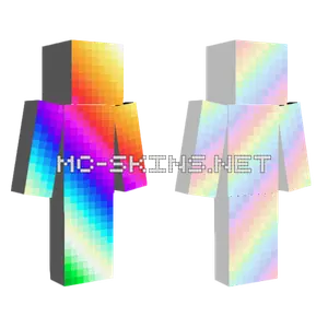 Gradient Yas Minecraft skin
