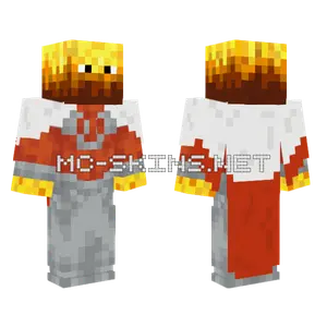 Grand Regent Blaze Minecraft skin