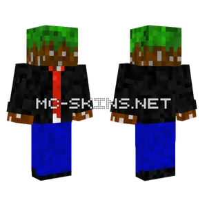 Grass Block Head
