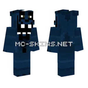 Graveyard Shift Bonnie Minecraft skin