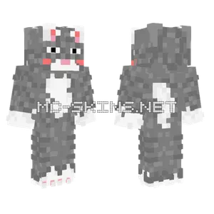Gray Cat Character