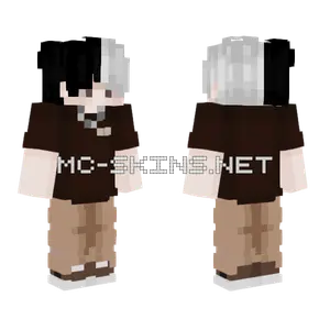 Gray Coffee Minecraft skin