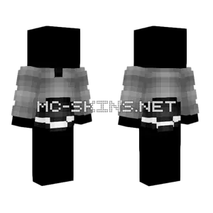 Gray Sweater Black Skirt Minecraft skin