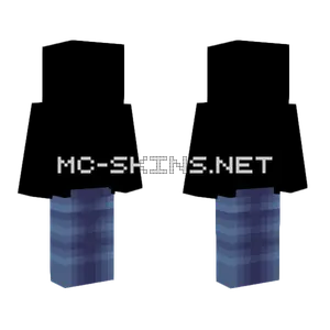 Grayish Blue Fade Pants Minecraft skin