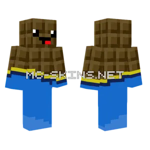 Grayson S Chocolate Noob Minecraft skin