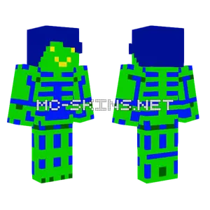 Green Minecraft skin