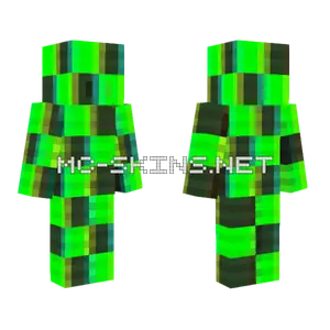 Green Admin Skin Minecraft skin
