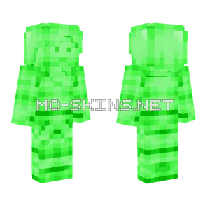Green Alex Steves Retextured Minecraft skin