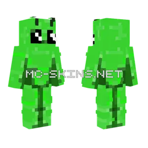 Green Alien Minecraft skin