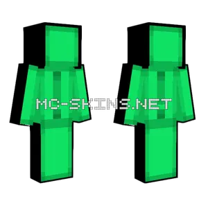 Green Alien Creature Minecraft skin