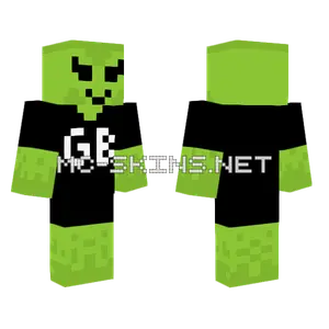 Green Alien Skin Minecraft skin