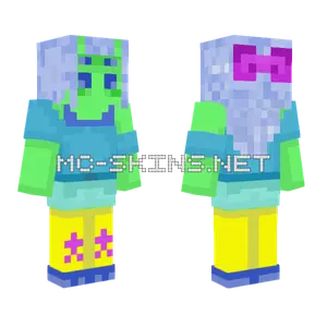 Green Alien Skin Minecraft skin