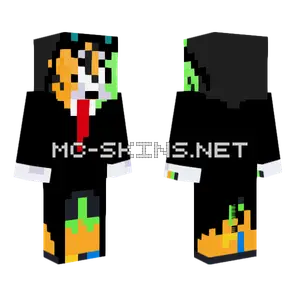 Green and Orange Glitch