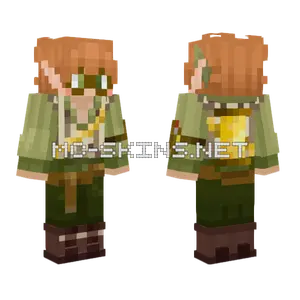 Green Archer Outfit Minecraft skin
