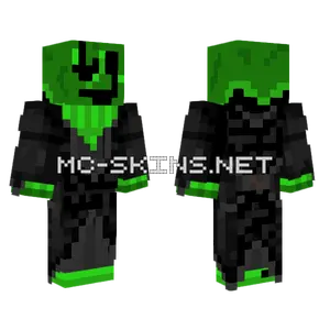 Green Black Camo Skin Minecraft skin