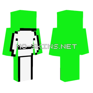 Green Blob Minecraft skin