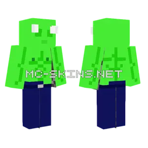 Green Blob Creature
