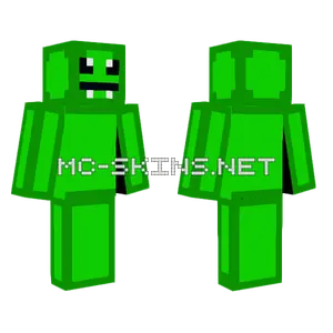 Green Blob Monster Minecraft skin