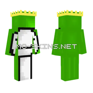 Green Blob Skin Minecraft skin