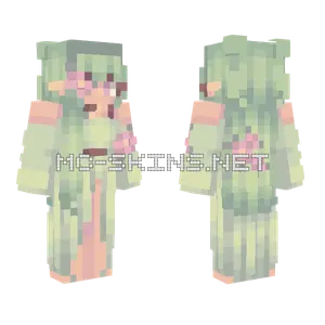 Green Camouflage Soldier Minecraft skin