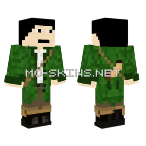 Green Camouflage Soldier