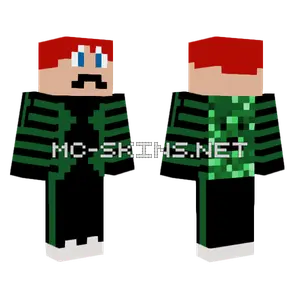 Green CDawg0012 Minecraft skin