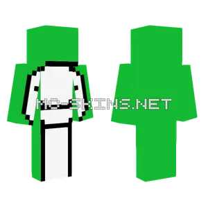 Green Character Minecraft skin