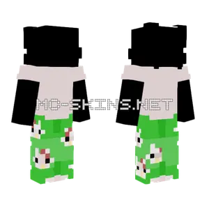 Green Chicken Skin Minecraft skin
