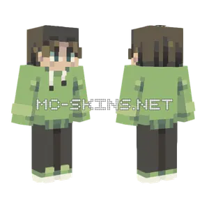 Green Clover Remake Minecraft skin