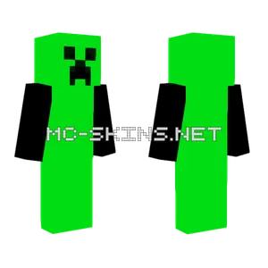Green Creeper Minecraft skin