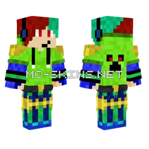 Green Creeper Hoodie