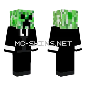 Green Creeper Hoodie