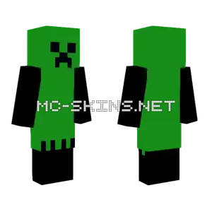 Green Creeper Skin Minecraft skin
