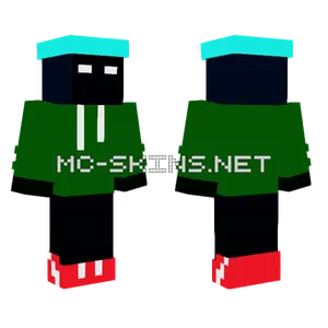 Green Crocodile Monster Minecraft skin