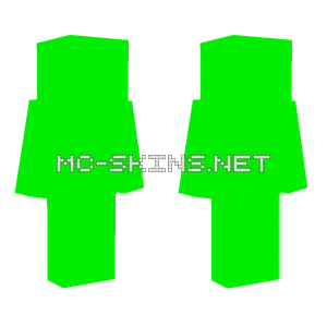 Green Minecraft skin