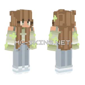 Green Daisies Rce Minecraft skin