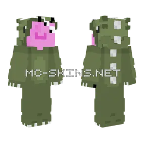 Green Dinosaur Suit