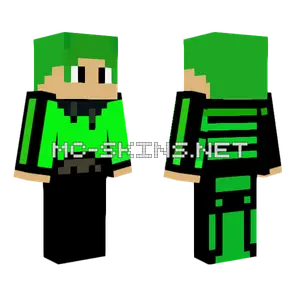 Green Dragon Skin Minecraft skin