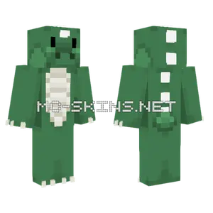 Green Dragon Skin Minecraft skin